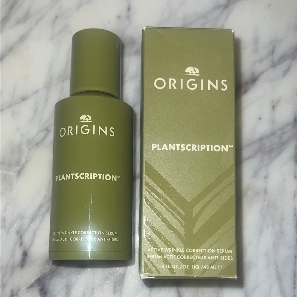 Origins PLANTSCRIPTION Active Wrinkle Correction Serum With Retinoid NWT